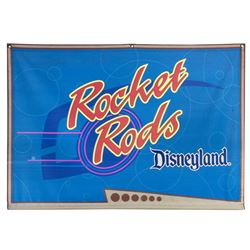 "Rocket Rods" Display Banner.