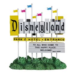 Disneyland Entrance Sign Light-Up Replica.