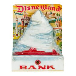 Tomorrowland 1959 Tin-Litho Coin Bank.