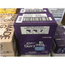 Case 11 x 180g Dairymilk creations chocolate bars