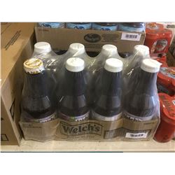 Case 8 x 1.36L welch's prune nectar