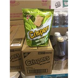 Case 12 x 175g sour cream  onion crispers