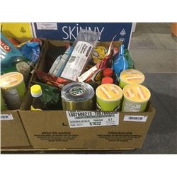 Box of Assorted Groceries
