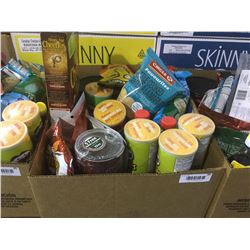 Box of Assorted Groceries
