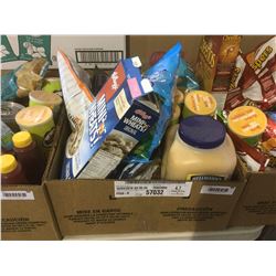 Box of Assorted Groceries