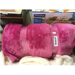 Pink Throw Blanket