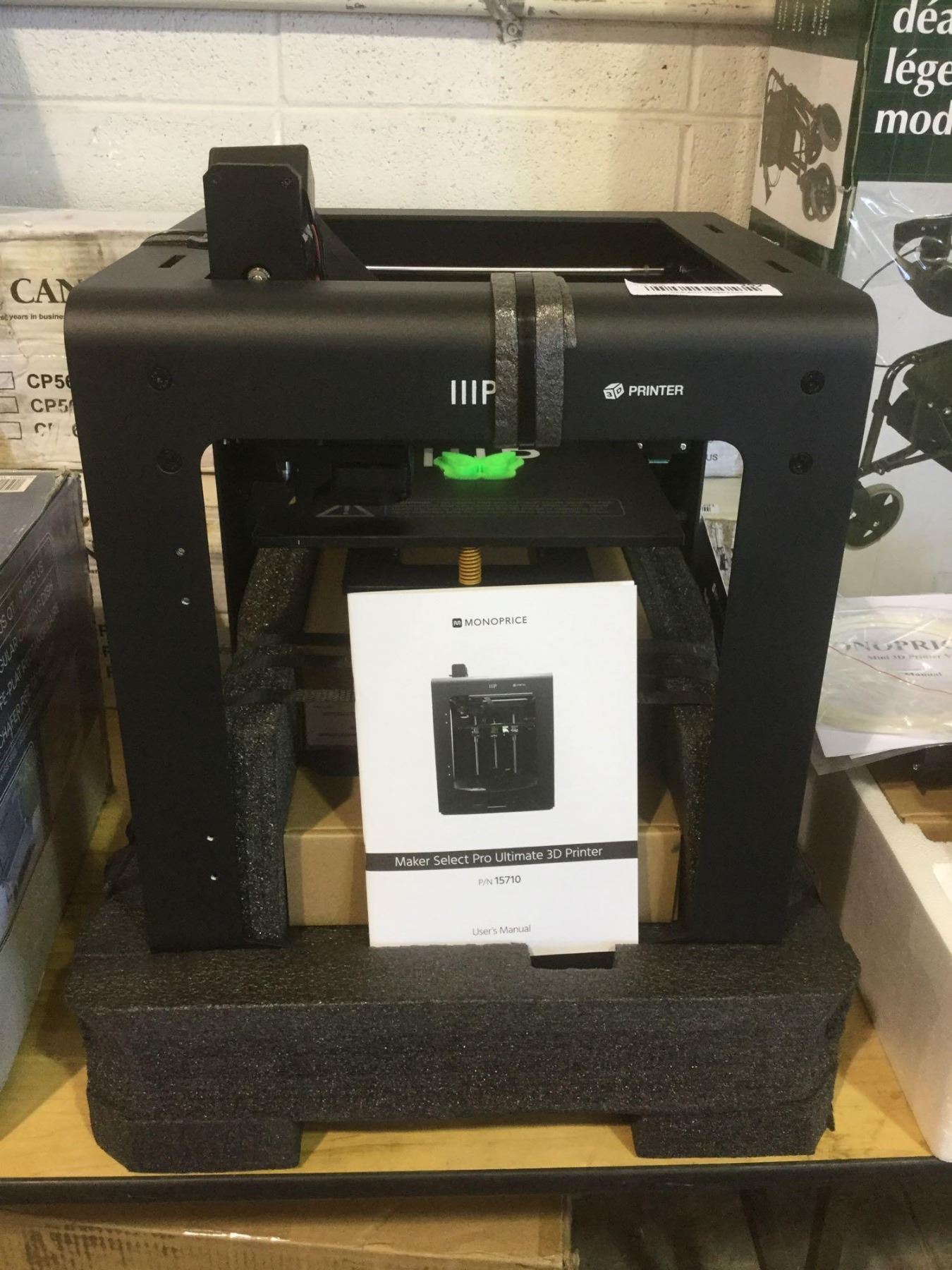 NEW Monoprice IIIP 3D Printer