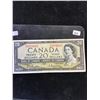 Image 1 : 1954 BANK OF CANADA $20 NOTE! NICE GRADE VF,BEATTIE/RASMINSKY