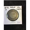 Image 1 : 1876H NEWFOUNDLAND 50 CENTS! KEY DATE