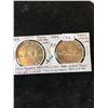 Image 1 : 1954 CANADA SILVER DOLLARS! FULL AND SHORT WATERLINES