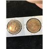 Image 2 : 1954 CANADA SILVER DOLLARS! FULL AND SHORT WATERLINES