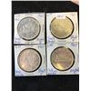 1965 CANADA SILVER DOLLAR VARIETY LOT! 4 COINS!