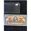 Image 1 : 1937 BANK OF CANADA $50 NOTE!