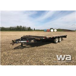 2013 TRAILTECH T/A FLATDECK TRAILER