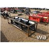Image 2 : 86'' SKID STEER HYDRAULIC DOZER BLADE