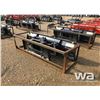 Image 2 : 86'' SKID STEER HYDRAULIC DOZER BLADE