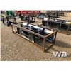 Image 2 : 86'' SKID STEER HYDRAULIC DOZER BLADE