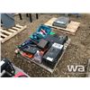 Image 1 : TOOL BOX, TOOLS, FLOOR JACK, SKILSAW