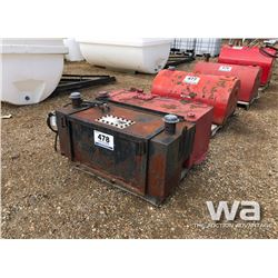 (2) SQUARE FUEL TANKS