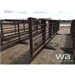 (5) 6 X 24 FT. FREESTANDING LIVESTOCK PANELS