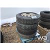 Image 1 : (4) 11R24.5 RECAP TRUCK TIRES