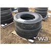 Image 1 : (3) 11R24.5 RECAP TRUCK TIRES