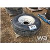 Image 1 : BRIDGESTONE 385/65R22.5 STEERING TIRE & RIM