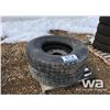 Image 1 : (2) BRIDGESTONE 12R22.5 TRAILER TIRES