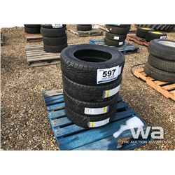 (4) GOODYEAR  ASSURANCE 195/65R15 TIRES