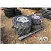Image 1 : (4) ATV TIRES & RIMS
