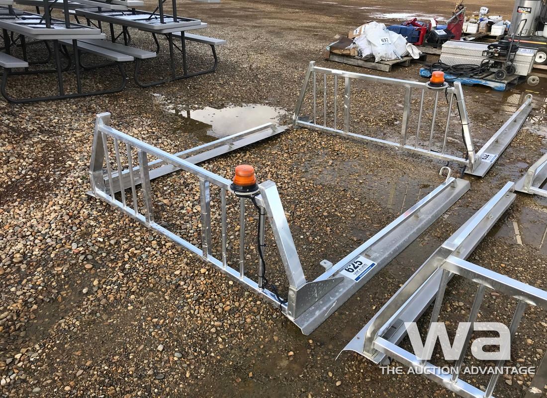 ALUMINUM HEADACHE RACK & BOX RAILS