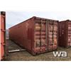 Image 2 : 1997 8 X 40 FT. SHIPPING CONTAINER