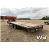Image 4 : 2008 MAXEY T/A FLAT DECK TRAILER