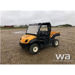 2009 CUB CADET SIDE BY SIDE ATV