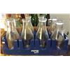 Image 2 : EIGHT VINTAGE MILK BOTTLES IN PEPSI CRATE