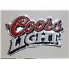 Image 1 : ORIGINAL COORS LIGHT TIN SIGN