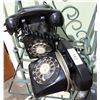Image 2 : THREE VINTAGE ROTARY TELEPHONES