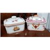 Image 1 : TWO VICTORIAN LIDDED DISHES
