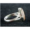 Image 3 : Sterling Silver Genuine Ammolite Ring RV $250