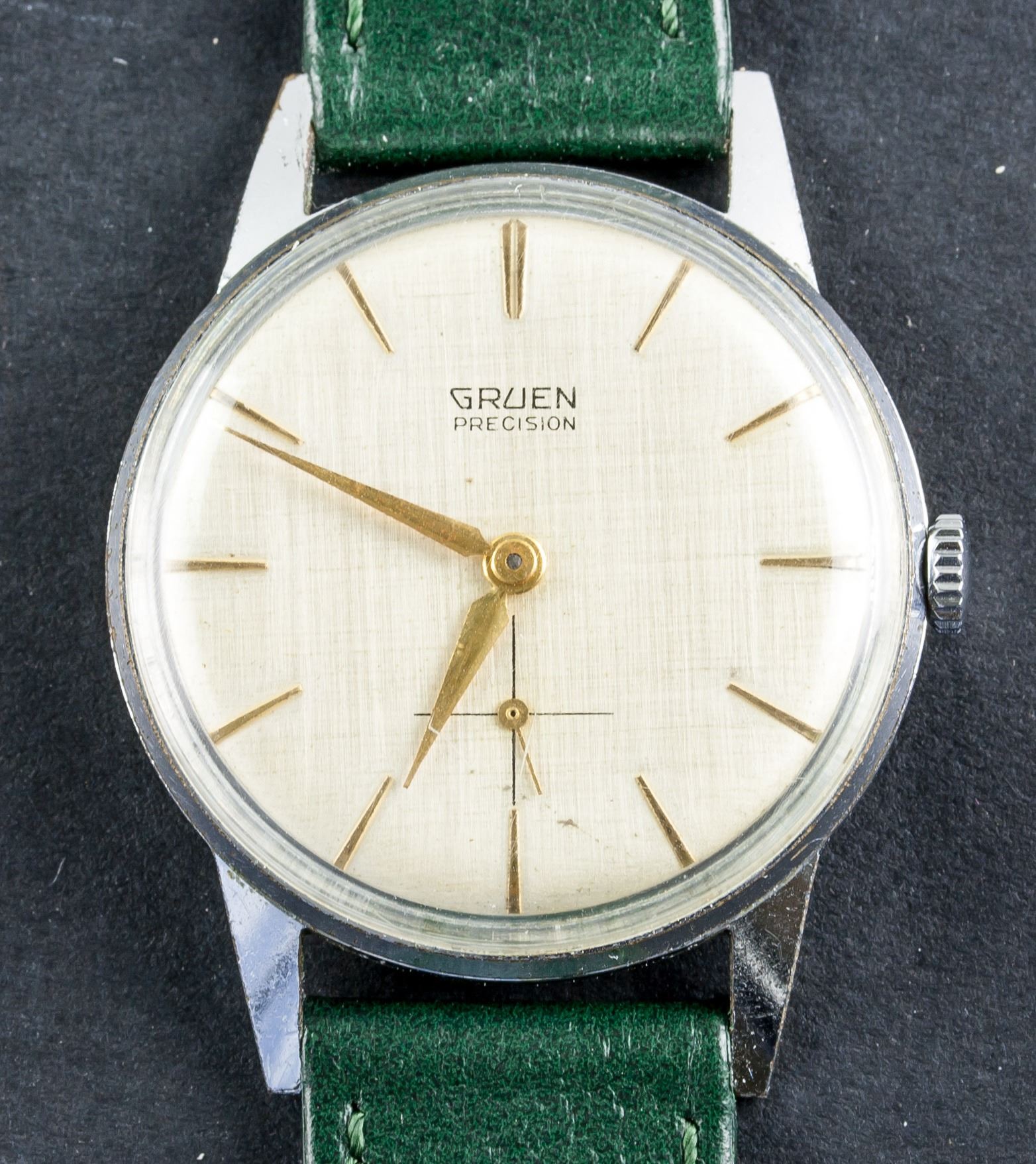gruen precision watch value