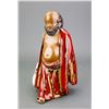 Image 2 : Chinese Porcelain Arhat Statue Signed Liu Chuan