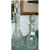 Image 1 : Two Decanters