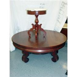 Two Mahogany Coffe Tables