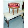 Image 1 : Boudoir Bench and Stool