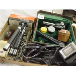 Assorte Vintge Camera Accessories