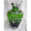 Image 1 : Glass Vase, with Silver Overlay