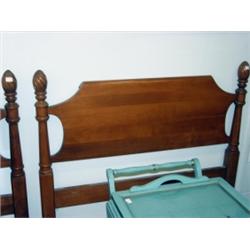 Oak Twin Beds