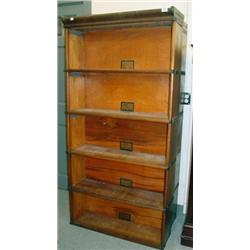 Pair of Barrister Bookcases