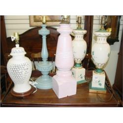 Group of Table Lamps