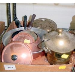 Copper and Brass Kitchen Items